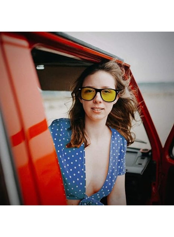 Joopin Polarized Sunglasses Men Women, Classic Retro Square Sun Glasses Men UV Protection Driving Fishing - Image 2
